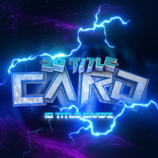 3D TITLE CARD PACK